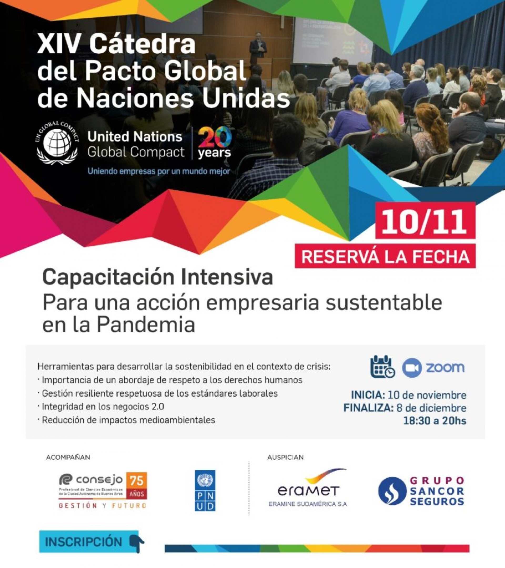 Xiv Cátedra Del Pacto Global De Naciones Unidas Capacitate En Sustentabilidad Consejo 0748