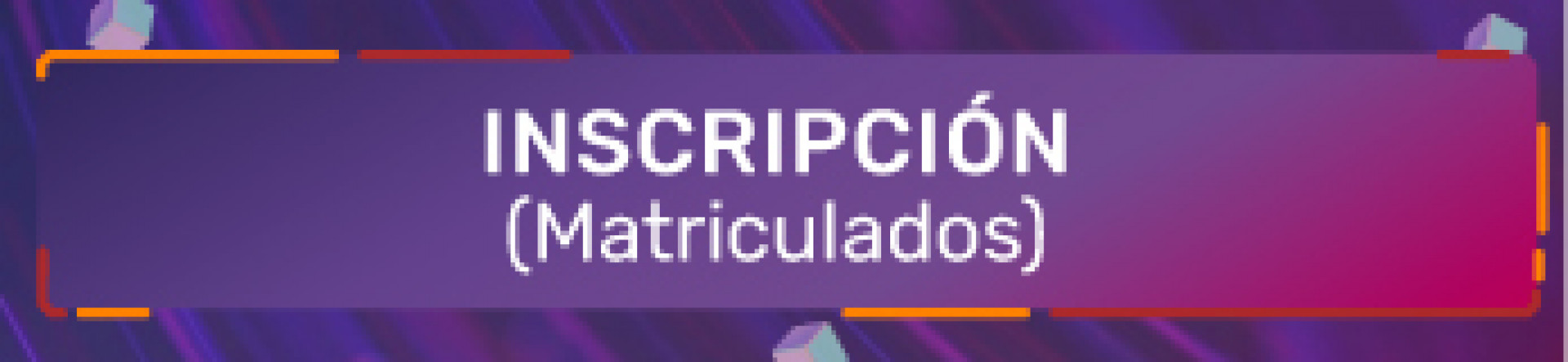 Inscripción Matriculados